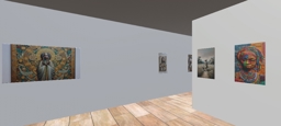 Virtual art exhibition: Feminidades   by IA 