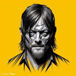 Artwork: Daryl Dixon, Walking Dead