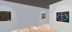 Virtual art exhibition: Retratos del ser  by J. Sandoval