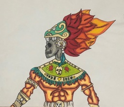 Artwork: Guerrero Quetzalcóatl 