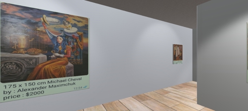 Virtual art exhibition: East and west Antiques  by 