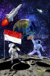 Artwork: Indonesian Astronauts