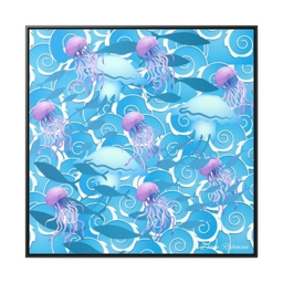 Artwork: Jellyfish in High Tide