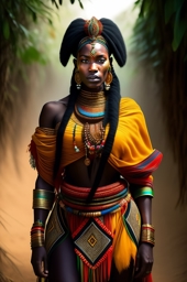 Artwork: Africa warrior