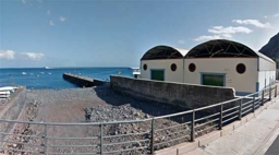 Artwork: Conjunto de Muelles, Almacenes, Varaderos y Puente del Barranco y Playa de Valleseco