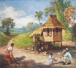 Artwork: Bahay Kubo