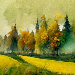 Artwork: Bosques de Otoño