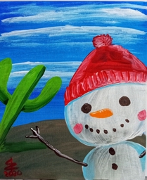 Artwork: snowman 3