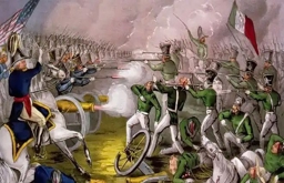 Artwork: La guerra entre México y Estados Unidos