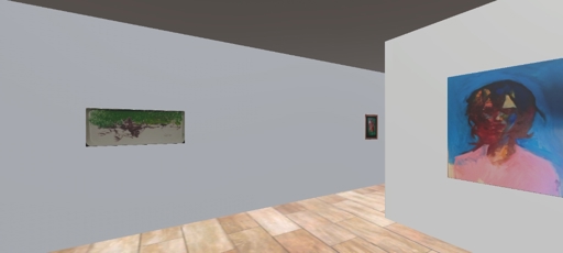 Virtual art exhibition: Retrospectiva  by luis otero