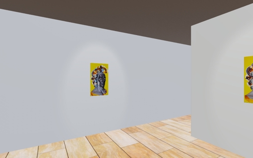 Virtual art exhibition: the Planet Man  by 