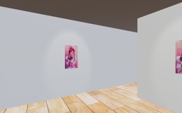 Virtual art exhibition: Charakter Rose Girl  by Holger Krentz