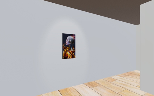 Virtual art exhibition: Bulls guarding AI  by Holger Krentz 