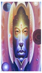 Artwork: Intergalactic face of the higher sphere