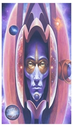 Artwork: intergalactic face