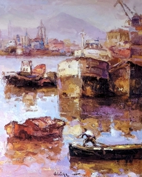 Artwork: la ría de Bilbao