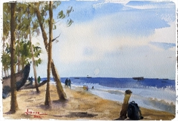 Artwork: Cherai Beach