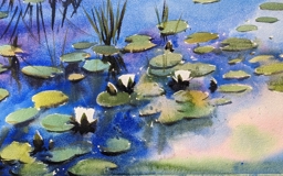 Artwork: Water lillies