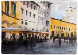 Artwork: Cafe in Florence