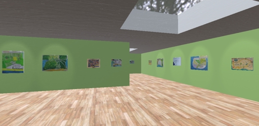 Virtual art exhibition: Museo virtual: Mapas Ilustrados   by Estudiantes del liceo la Floresta 