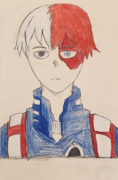 Artwork: Shoto Todoroki 1