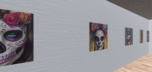 Virtual art exhibition: Day of the Dead  by Kelly