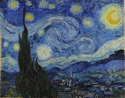 Artwork: la noche estrellada vang gogh