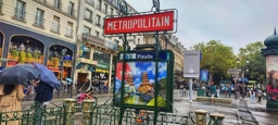 Artwork: Paris Metro.