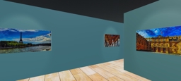 Virtual art exhibition: Paris  by David Lally