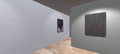 Virtual art exhibition: captured by eye   by 