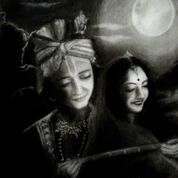 Artwork: Radha and Krishna