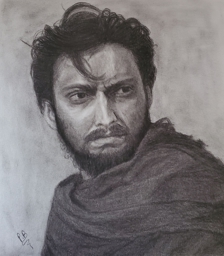 Artwork: Apu from the movie  'Apur Sangsar '.