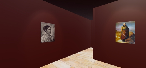 Virtual art exhibition: Héroes de la independencia  by Rene Ugalde Bustos