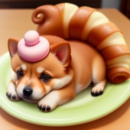 Artwork: Croissant Inu New #4