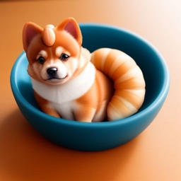 Artwork: Croissant Inu New #1