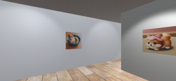 Virtual art exhibition: Croissant Inu  by sporrnftart