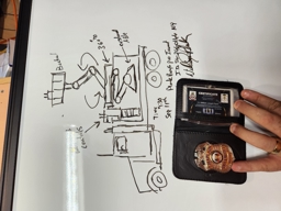 Artwork: Extend hoist tree service machine patent