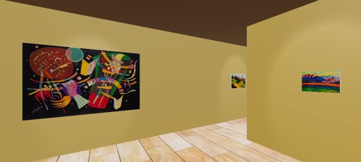 Virtual art exhibition: Beyond the Visible  by Wassily Kandinsky