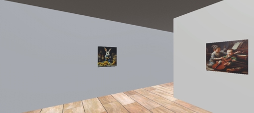 Virtual art exhibition: yapay ZEKa  by ZEK