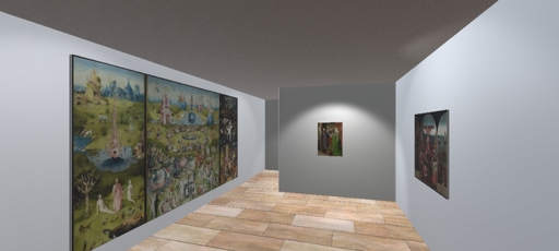 Virtual art exhibition: Arte Fiamminga  by Hieronymus Bosch, Jan Van Eyck