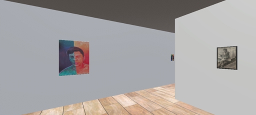 Virtual art exhibition: Influencia del color en la trasmisión de emociones alegres a través del retrato   by eduardo castillo 